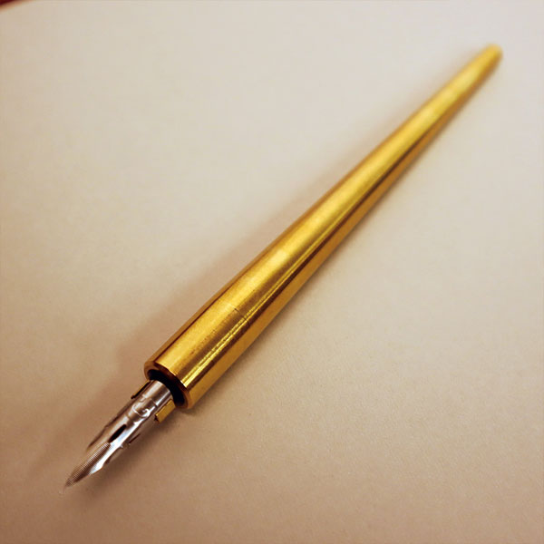 RAW No.001 Dip pen つけペン軸 kitera(紀寺商事) 1793-RAW001 *NG!ネコポス不可*