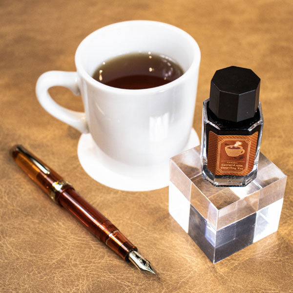 うさぎやオリジナルインク『ジョルジュシリーズ』 ドリンクイメージ 万年筆インク 全4色 15ml マルシェドゥラパン