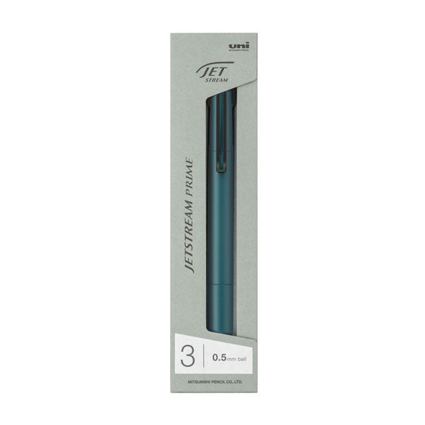 【限定】ジェットストリーム プライム 2303 JETSTREAM PRIME ノック式 3色ボールペン 0.5芯 三菱鉛筆 30-SXE333005KB