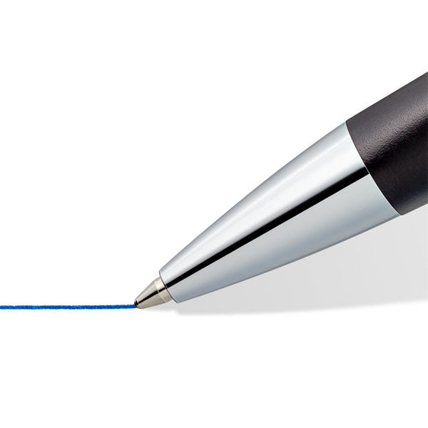【限定】ステッドラー<STAEDTLER>トリプラスシリーズ ノック式ボールペン M芯 (1.0mm) 青インク ステッドラー日本 444M**3