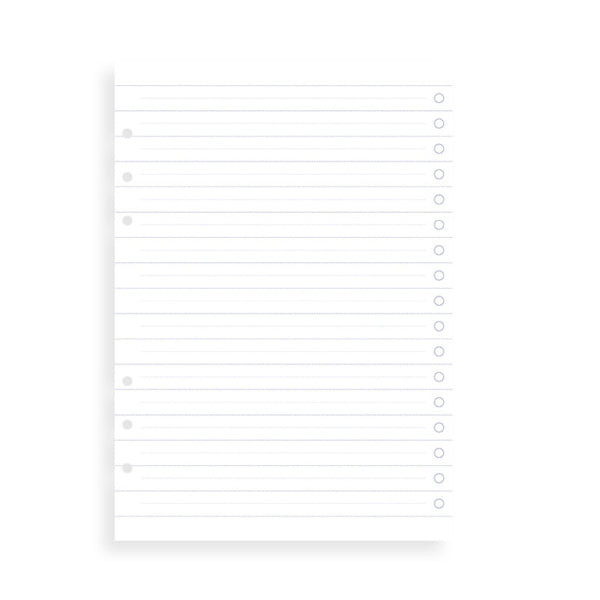 ≪正規取扱店≫ Filofax (ファイロファックス) クリップブック リフィル A5 6穴 チェックリスト 441-345005 【ネコポス可】