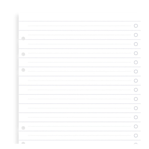 ≪正規取扱店≫ Filofax (ファイロファックス) クリップブック リフィル A5 6穴 チェックリスト 441-345005 【ネコポス可】