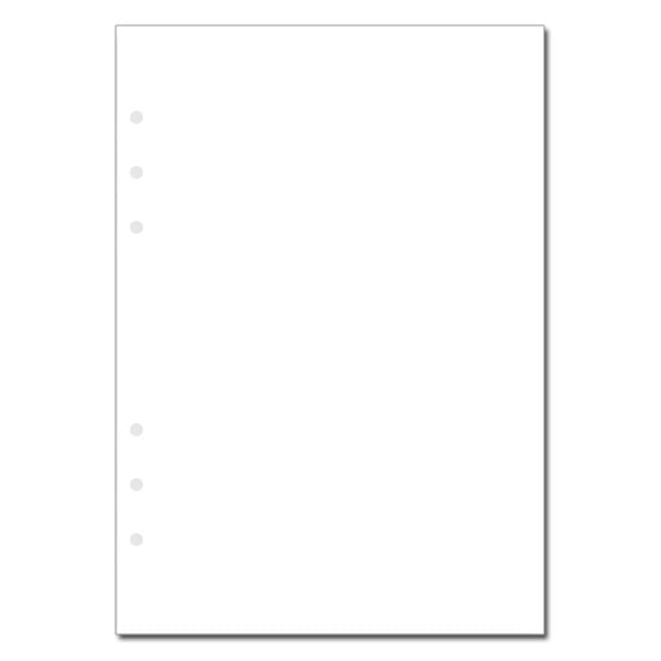 ≪正規取扱店≫ Filofax (ファイロファックス) クリップブック リフィル A5(無地)6穴 441-345004【ネコポス可】