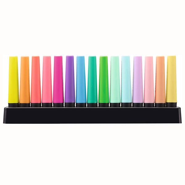 ボス オリジナル 15色デスクセット 水性インク スタビロ 7015-01