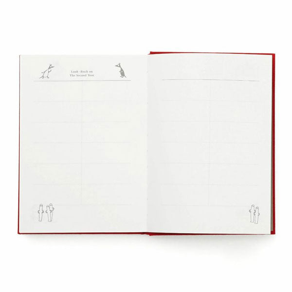 MOOMIN (ムーミン) 3年日記 全2色 ハイタイド MM111-RE/BL