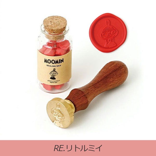 MOOMIN (ムーミン) シーリングスタンプセット 全3種類 ハイタイド MM112-RE/BL/GN