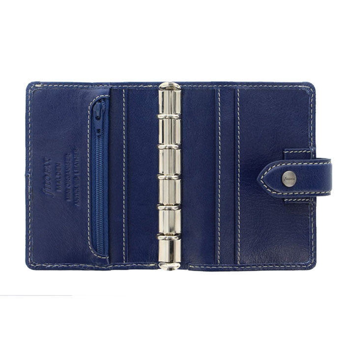 ≪正規取扱店≫FILOFAX /マルデン システム手帳ミニ<ネイビー/13mmリング/5穴> 25819