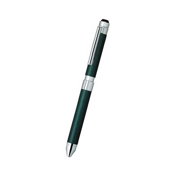 【 名入れ無料キャンペーン】 ゼブラ シャーボX 革調(レザー) CL5 複合ペン シャーボ ボールペン SB15-L <替え芯付き> ze_2511