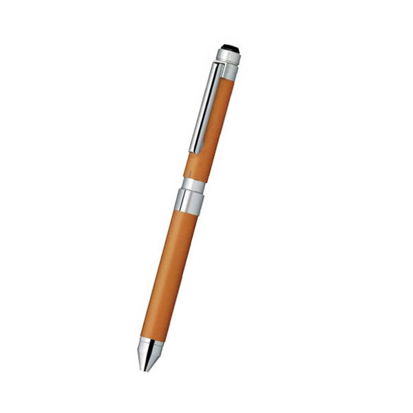 【 名入れ無料キャンペーン】 ゼブラ シャーボX 革調(レザー) CL5 複合ペン シャーボ ボールペン SB15-L <替え芯付き> ze_2511