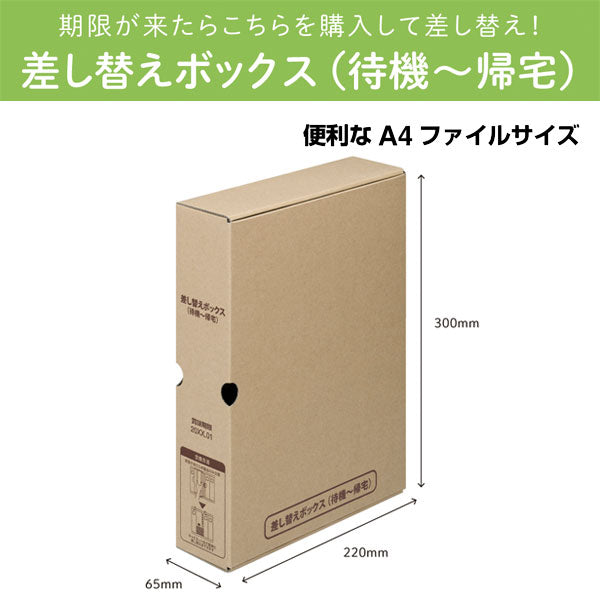 差し替えボックス (差し替え式災害対策セット用) キングジム STKS-100-BX
