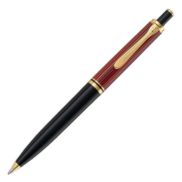 ペリカン/Pelikan スーベレーン/Souveran クラシック K400 レッド縞(赤縞) ボールペン(ノック式メカニズム)K400