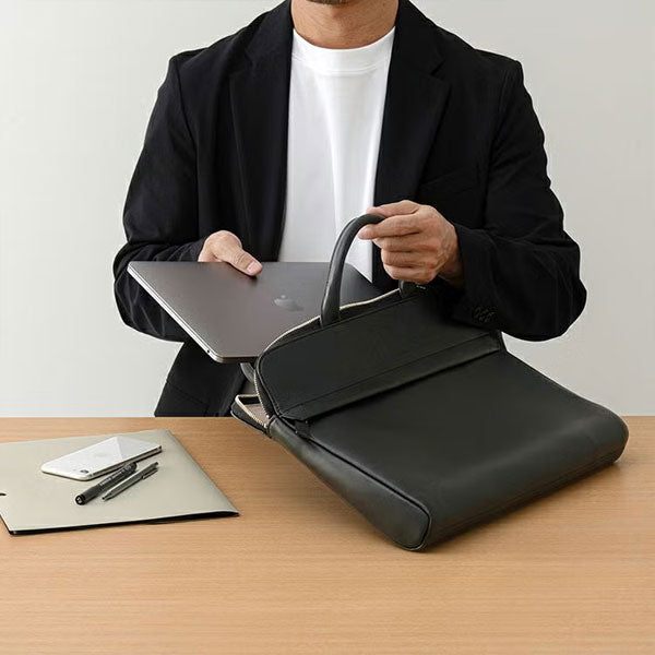☆正規販売店☆TRION<トライオン>薄マチブリーフA4 ビジネスバッグ ALFAシリーズ BRIEFCASE(ブリーフケース) トライオン AL112【送料無料*】