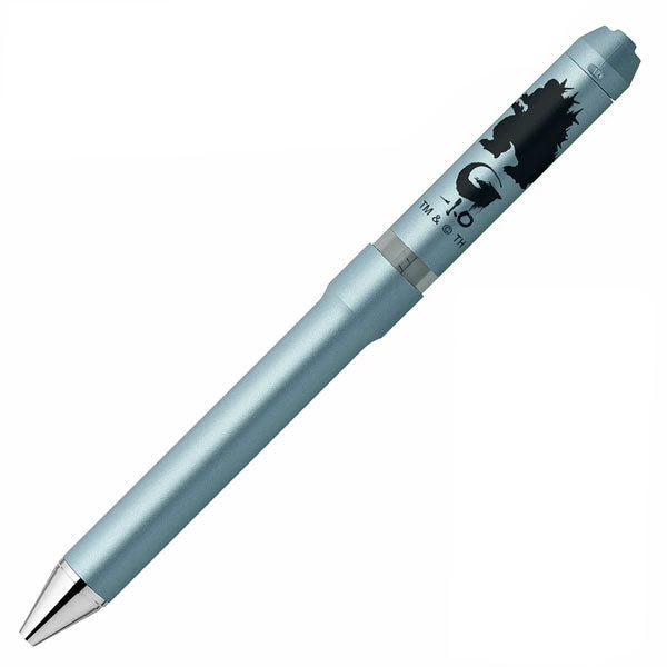【限定】ゼブラ シャーボNu ゴジラ デザイン 回転式 多機能ペン ボール径0.5/0.7mm 専用化粧箱付き 3機能(2色エマルジョン芯黒/赤+シャープ0.5mm) ゼブラ SB35-GZ24/SBS35-GZ24 zen_2511