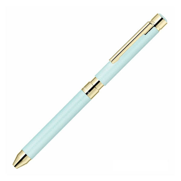 限定セット シャーボX SL6 レザー調 ゴールドメッキタイプ <リフィルセット:シャープ0.5mm、ジェルJSB 0.5mm芯(ブラック/カーマインレッド)> 複合ペン ゼブラ SB36【送料無料*】 ze_2511