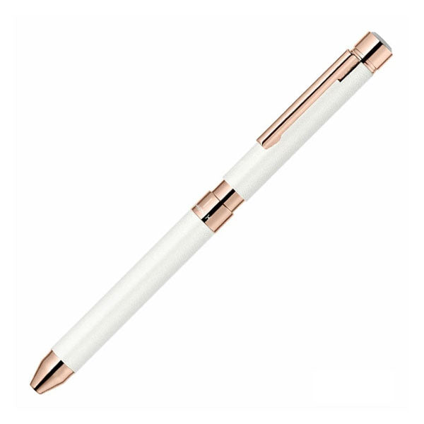限定セット シャーボX SL6 レザー調 ゴールドメッキタイプ <リフィルセット:シャープ0.5mm、ジェルJSB 0.5mm芯(ブラック/カーマインレッド)> 複合ペン ゼブラ SB36【送料無料*】 ze_2511