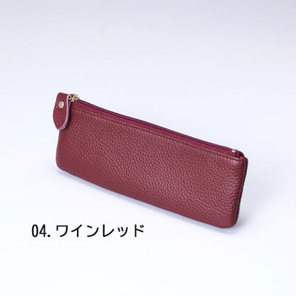 本革フラットペンケース [全8色] ガルフストリーム GRE-FP-0 [M便 1/3]
