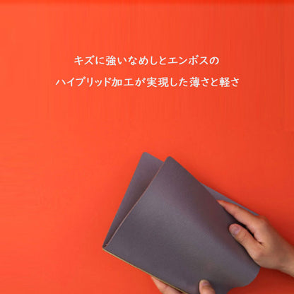 5003 Shrink《シュリンク》 6穴リングレザーバインダー  11mm径リング ミニサイズ [全4色] PLOTTER 　777-16*-**   【取寄せ品】