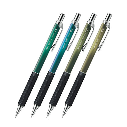 (1/15園田)【限定】orenz(オレンズ) メタルグリップ グリーンカラー シャープペンシル［0.5mm］ぺんてる XPP1505G2【ネコポス可】[M便 1/7]