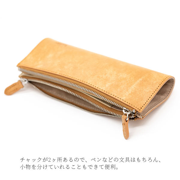 *1/30原田*ベンディペンケース MAYAレザー [全4色] ラダイト《Luddite》LDKM-BNPN 【送料無料*】