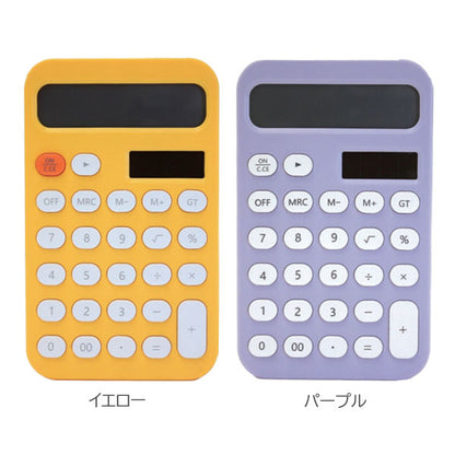DEXIN 12-DIGIT カリキュレーター12桁 [全6色] 卓上サイズ 近代トレーディング 12066 [M便 1/3]