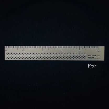 THIS INDUSTRIAL Etching Ruler［全4種］ 15cm ルーラー 定規 ラダイト［Luddite］LDTI-ER-25［M便 1/3］