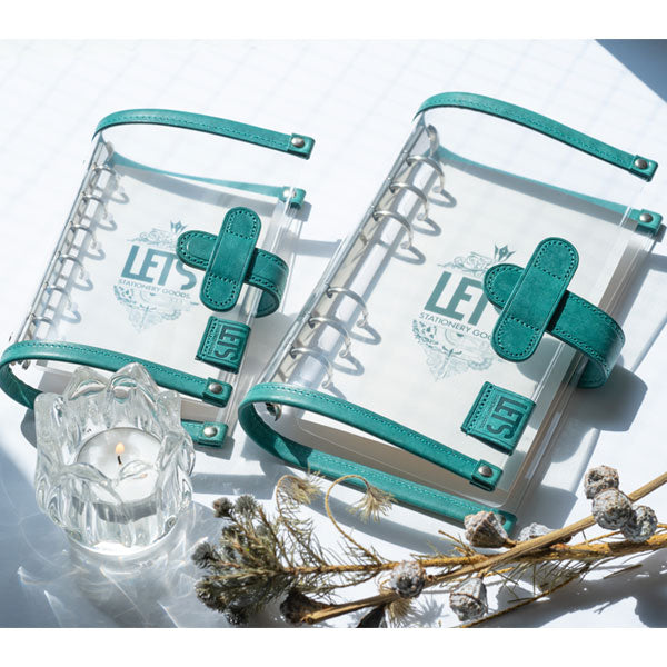 LETSクリアシステム手帳 mini6サイズ [全5色] LETS STATIONERY GOODS L2*-SM-