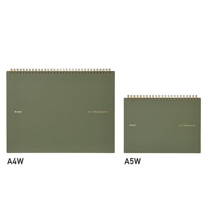 限定 Mnemosyne×kleid [A5W・Olive Drab] notebook kleid 7182 [M便 1/1]