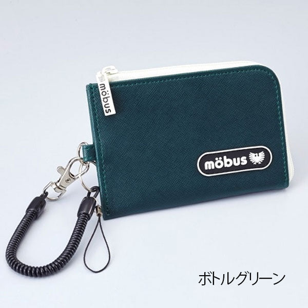 【3/14角乢】mobus ジップ付きパスケース [全6色] ガルフストリーム MOG-KPS- [M便 1/8]