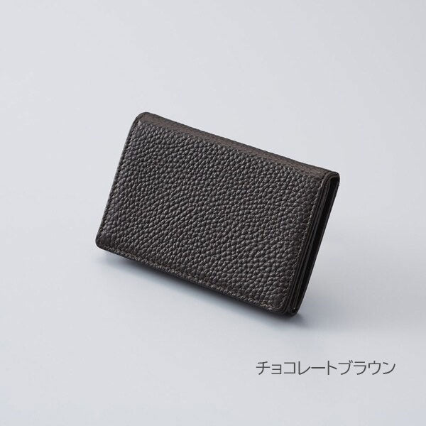 本革スリム名刺入れ [全8色] 約30枚収納可能 ガルフストリーム GRE-SME [M便 1/4]