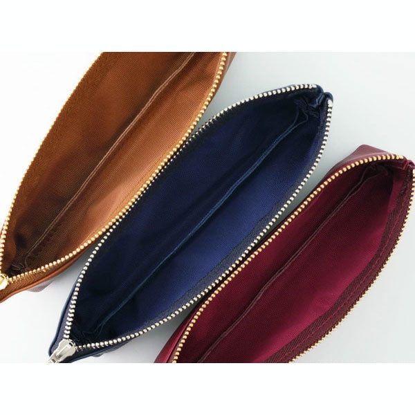 OSL 本革製 ペンケース [全14色] スリップオン(SLIP-ON) 938-OSL1801  [M便 1/4]