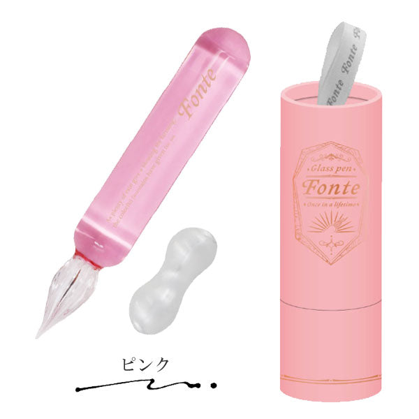 Fonte ミニガラスペン(ペン置き付) [全4色] 日本出版販売株式会社 FO4668