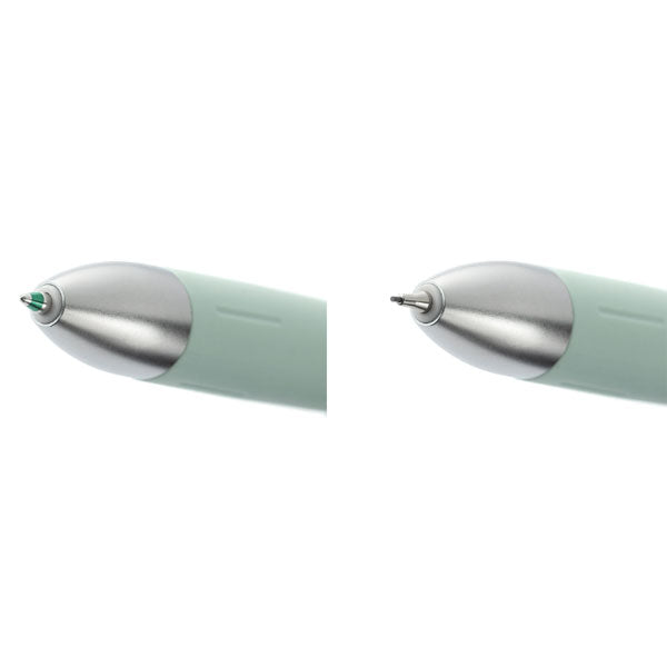 ブレン4+S《blen》4色ボールペン0.5mm＋シャープ0.5mm [全5色] エマルジョンボールペン(黒/赤/青/緑) ゼブラ B4SAS88 [M便 1/20]