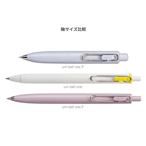 ユニボールワン P《uni-ball one P》0.38mm 黒［全5色］ 三菱鉛筆 30-UMNSP38.