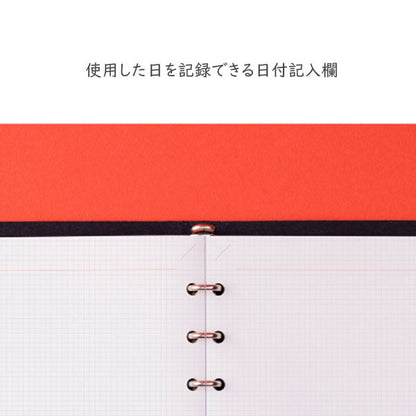 004 リフィルメモパッド 2mm方眼 80枚《ミニ5サイズ》 PLOTTER 77717061［M便 1/4］