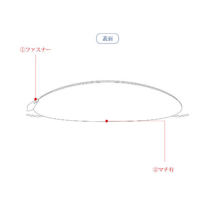 ミリクロス/MIL Cloth ペンケース アシュフォード 8727-
