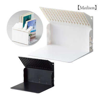 1冊でも倒れないブックスタンド Medium 全2色 リヒトラブ《LIHIT LAB》 A3579-0/24