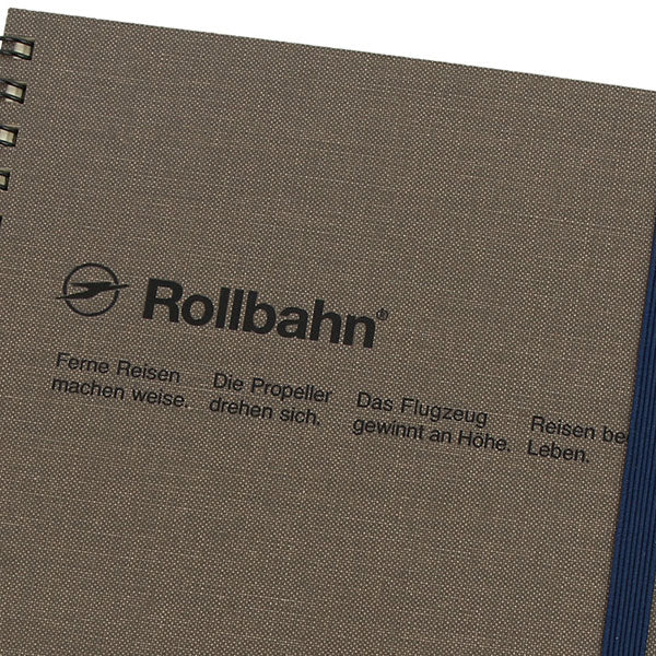 Rollbahn《ロルバーン》 ポケット付きメモ Cap-Martin A5 [全4色] デルフォニックス　500954-***  [M便 1/1]