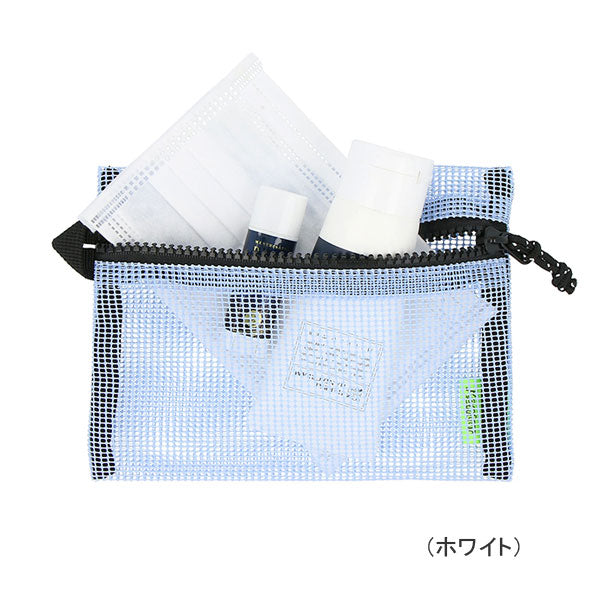 コンター フラットペンケース メッシュ　M [全2色] デルフォニックス　500850-281/168 [M便 1/4]