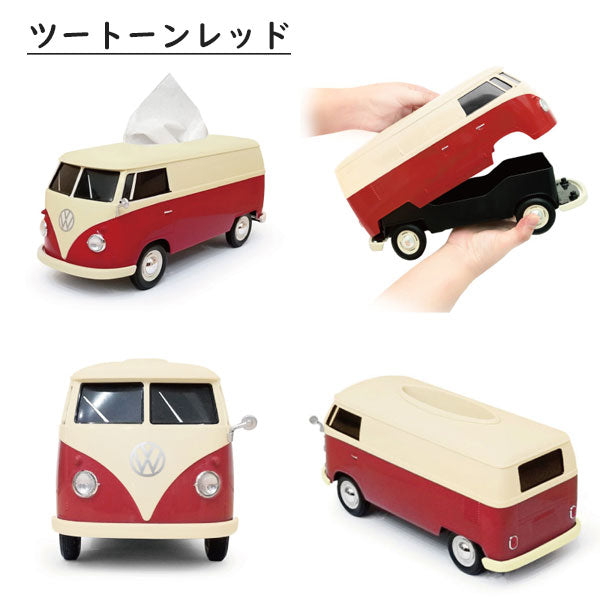 Volswagen T1バス ティッシュケース フォルクスワーゲン 104092　フェイス