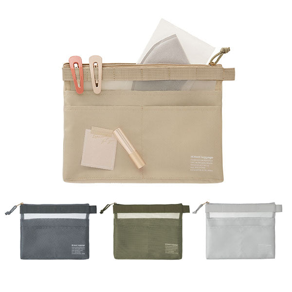 メッシュキャリーポーチ ミニ ≪Mesh carry pouch mini≫ A6対応 [全4色] クレイド kleid 8472 [M便 1/2]