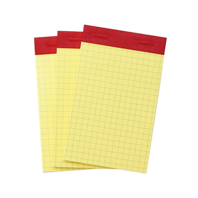 リーガルパッド Ａ７ 方眼３冊パック 　　LP7G3 伊東屋