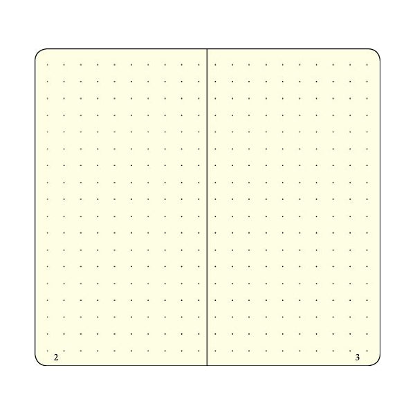 ≪ドット罫≫　ロイヒトトゥルム　ノート　ポケットサイズ　Ａ６　Dotted(ドット罫)　ブラック　333915　【ネコポス可】