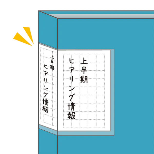クリアーファイル　カキコ《KAKIKO》A4サイズ 40ポケット [全8色] キングジム 8632W
