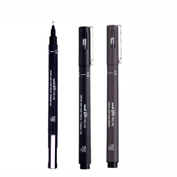 限定 逆輸入版 水性サインペン pin 0.5mm 三菱鉛筆 HPIN05200　[M便 1/10]