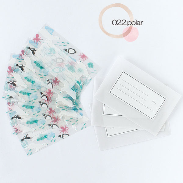 KOHAKU トウメイレターセット Clear Letter Set [全4種] グリーンフラッシュ KK-0 [M便 1/8]