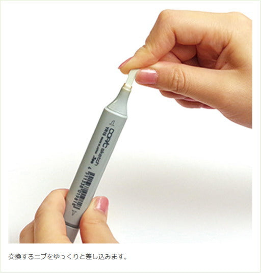 COPIC≪コピック≫ オプショナルニブ 【クラシック専用】  [太書き用・スタンダードブロード] 10個入り  TOO 　11300001