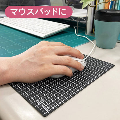 ライティングマット下敷 kiwami [ブラック・A5] 共栄プラスチック WMS-A5-BL [M便 1/8]