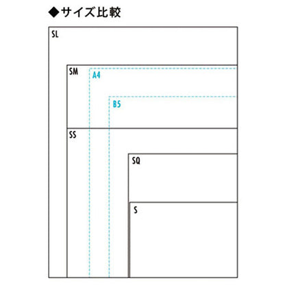 スケッチブック　クロッキーブック　 SMサイズ(中)　ブルー/ライトブルー maruman＜マルマン＞41-SM-02