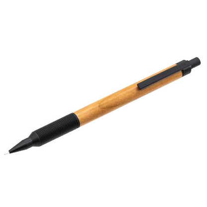 EverDraw Wood Model 0.5 メカニカルペンシル マットブラック金具 木軸 0.5mm [ウォールナット/チェリーウッド] ラダイト LDWB-MP4 [M便 1/3]