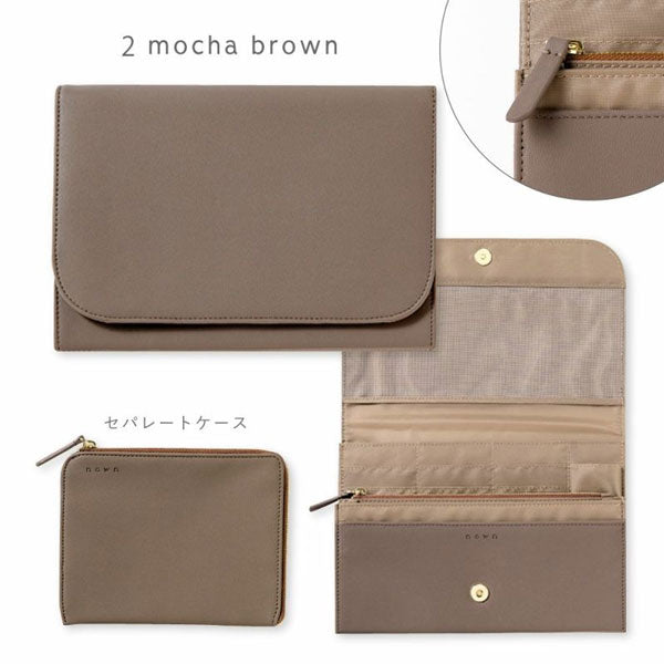 nown multi pouch《ノーン マルチポーチ》[全6色] A6/B6/A5サイズ対応 いろは出版 NMP
